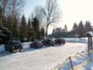 Upper Franconia (Oberfranken): access to ski resorts and parking at ski resorts – Access, Parking Bleaml Alm – Neubau (Fichtelberg)