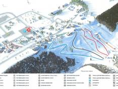 Trail map Malskaya Dolina – Rogovo