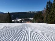 Very good slope grooming