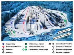 Trail map Serena