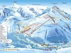Trail map Bonneval sur Arc