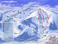 Trail map Arnsberg