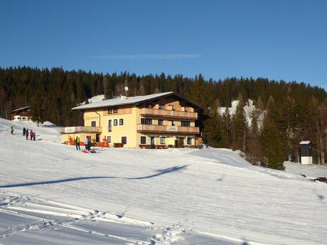 Salzkammergut Mountains: accommodation offering at the ski resorts – Accommodation offering Postalm am Wolfgangsee