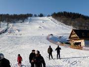 View of the Harenda ski area