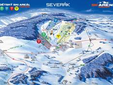 Trail map Severák
