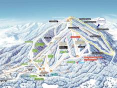 Trail map Sahoro