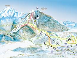 Ski resort Saint-Léger-les-Mélèzes