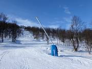 Snowmaking in the Tänndalen ski area