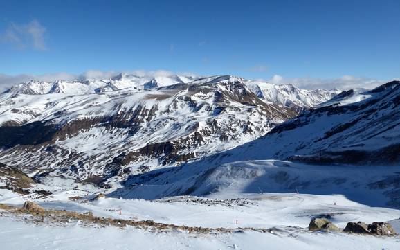 Biggest height difference in the Spanish Pyrenees – ski resort Cerler