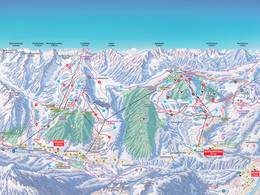 Trail map Brandnertal – Brand/Bürserberg