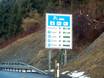 Graubünden: access to ski resorts and parking at ski resorts – Access, Parking Laax/Flims/Falera