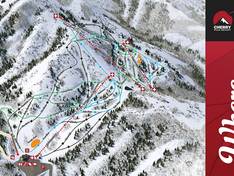 Trail map Cherry Peak