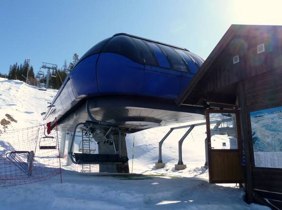 Gaustablikkekspressen - 4pers. High speed chairlift (detachable)