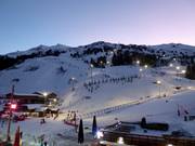 Night skiing