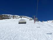 Marguns–Trais Flours - 6pers. High speed chairlift (detachable) with bubble