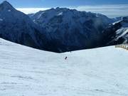 Red slope Vallon du Diable