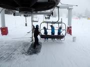 Assistance when boarding the chairlift