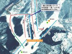 Trail map Zao Shichigasyuku