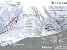 Trail map Col d'Ornon