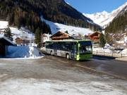 Ski bus in the Ahrntal