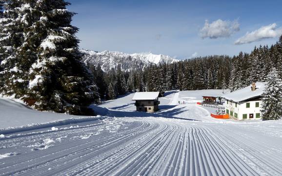 Skiing near Lana