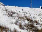 Terrain below the Las Donnas cable car