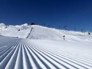 Perfectly groomed slopes