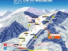 Trail map Kujyu Shinrin Koen