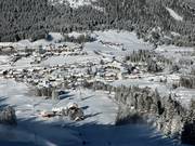 Mountain and ski village Oberjoch