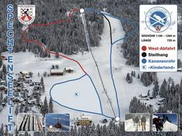 Ski resort Spechtenseelift – Pürgg (Stainach-Pürgg)