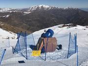 Snow cannon in the El Colorado ski resort