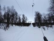 Ski lift in the Tänndalsvallen ski area