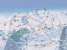 Trail map Saint Luc/Chandolin (Anniviers)