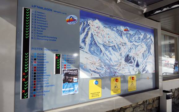 Suldental (Val di Solda): orientation within ski resorts – Orientation Sulden am Ortler (Solda all'Ortles)
