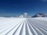 Perfect slope grooming at Mount Parnassos