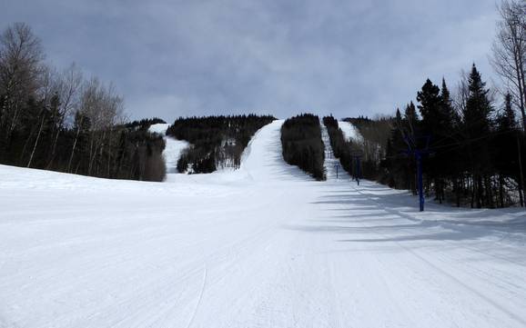 Highest base station in Capitale-Nationale – ski resort Le Mont Grand-Fonds