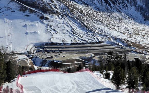 Val Senales (Schnalstal): access to ski resorts and parking at ski resorts – Access, Parking Val Senales Glacier (Schnalstaler Gletscher)