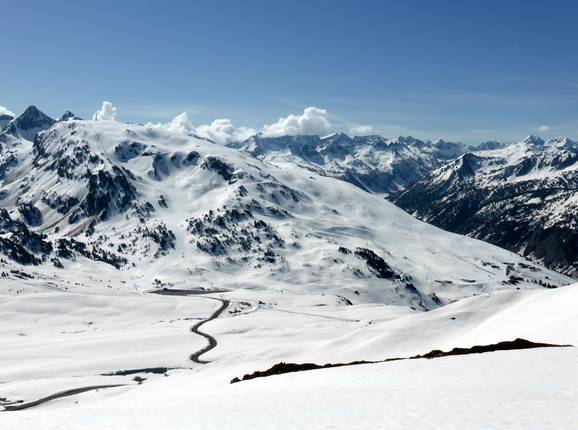 View of Baqueira