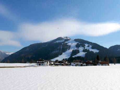 Kaiser Mountains: size of the ski resorts – Size Hochkössen (Unterberghorn) – Kössen