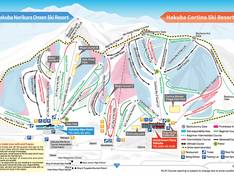 Trail map Hakuba Norikura