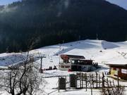 View of the slopes at Hocheck