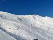 Off-piste area at Kreuzkogel