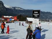 Ski school meeting point at the Hausberg valley station