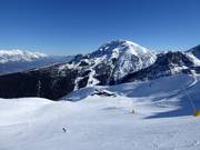 Wide slopes at the Hoadlbahn lift