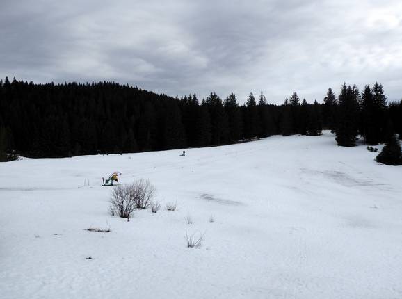 View of the Veliko Polje ski slope