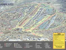 Trail map Berkshire East