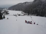 Ready, set, go – children's ski race