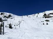 Freeride terrain at Zügenhüttli