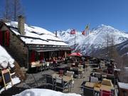 Mountain hut tip Gletschergrotte