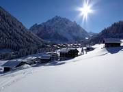 Gargellen is the highest winter sports resort in Montafon